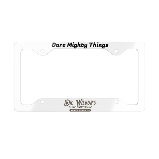 Metal License Plate Frame