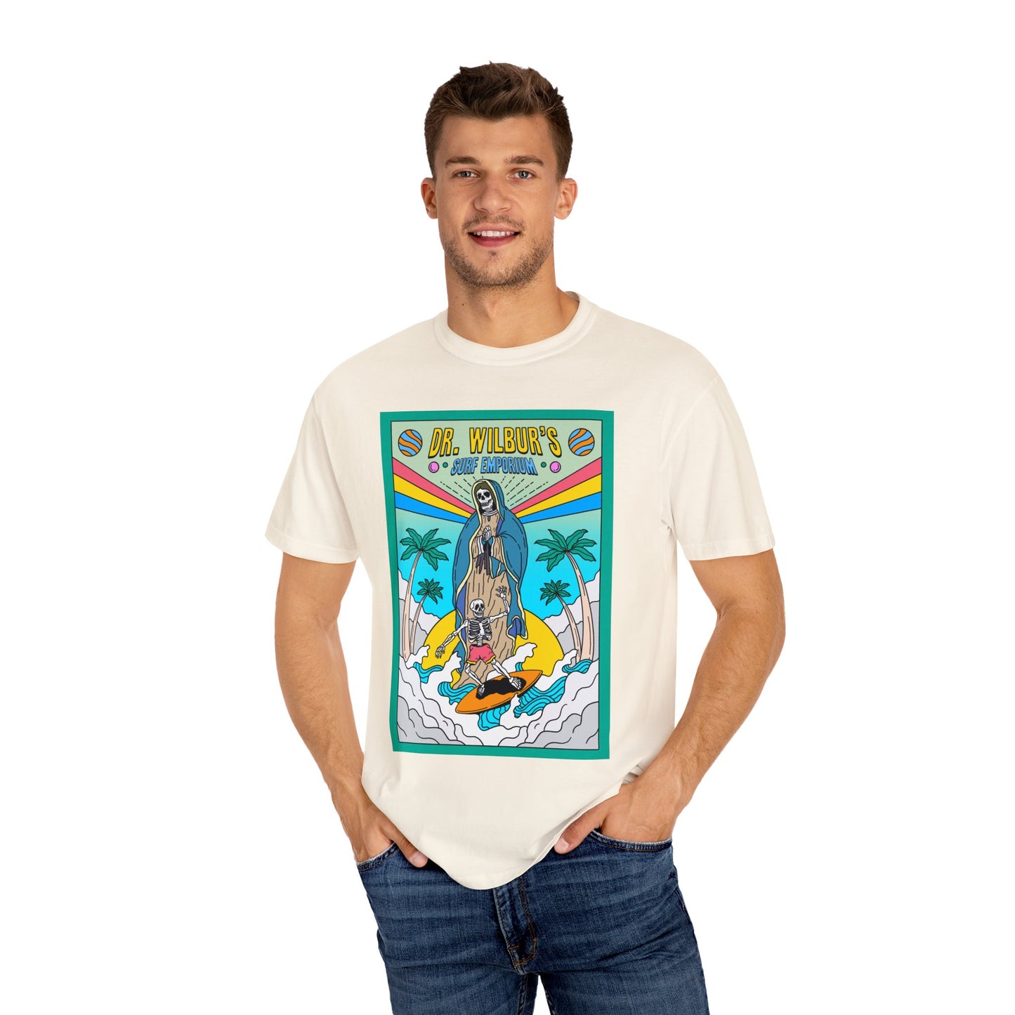 Day of the Dead Surf T-shirt - choose your color!