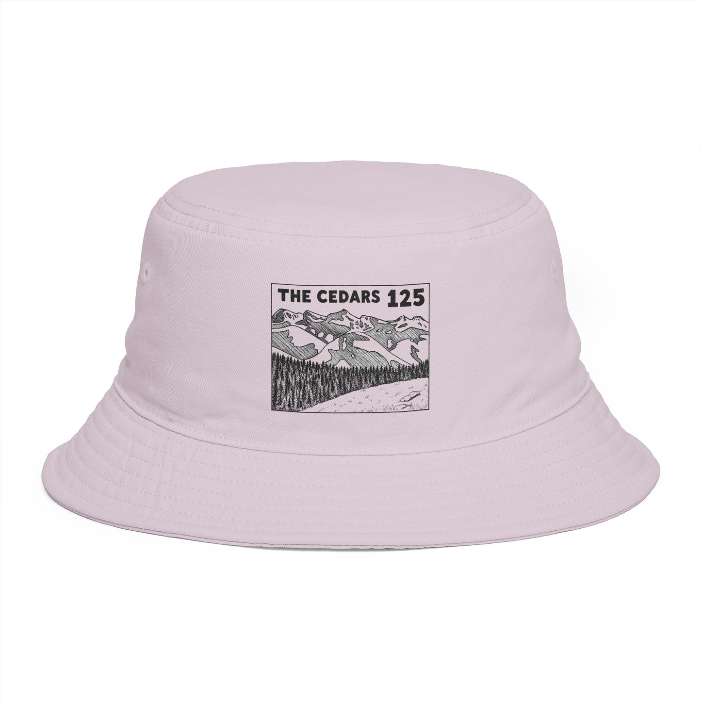 The Cedars 125 Bucket Hat — Vintage Mountain Outdoor Sun Hat