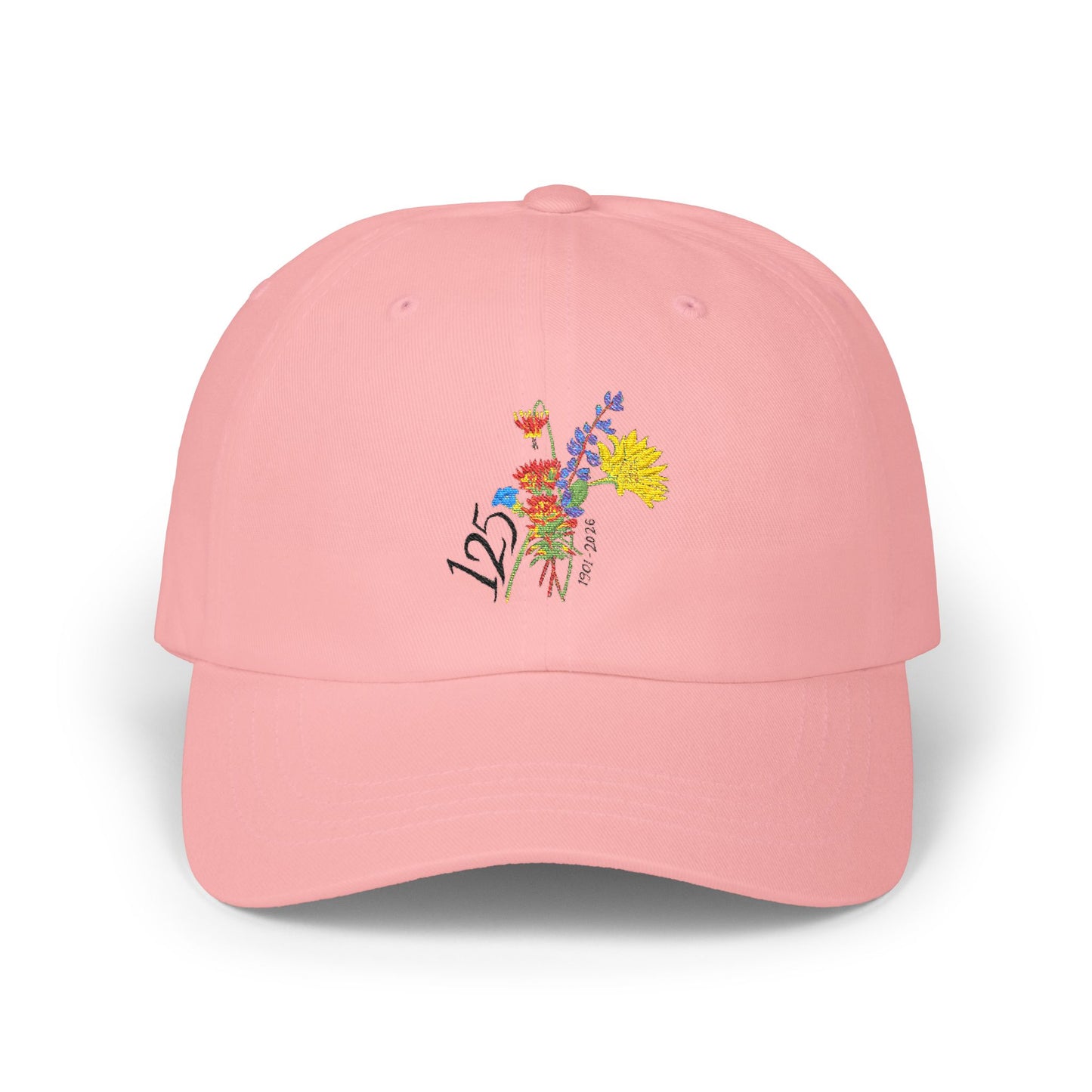 Dad Cap — 125th Anniversary Wildflower Bouquet Embroidered Hat