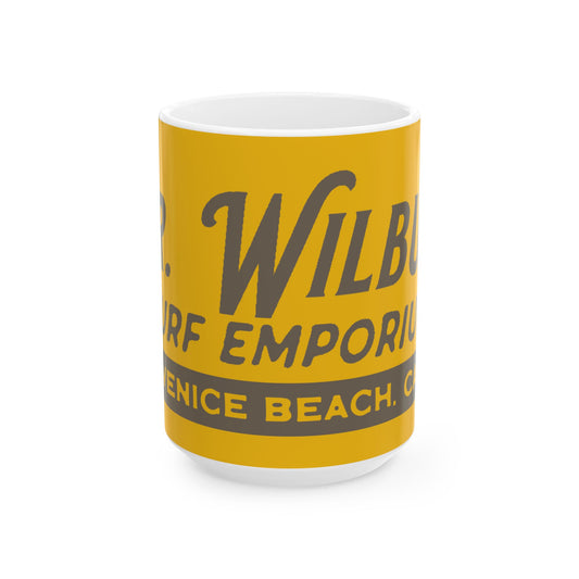 Large Dr. Wilbur's Logo Ceramic Mug