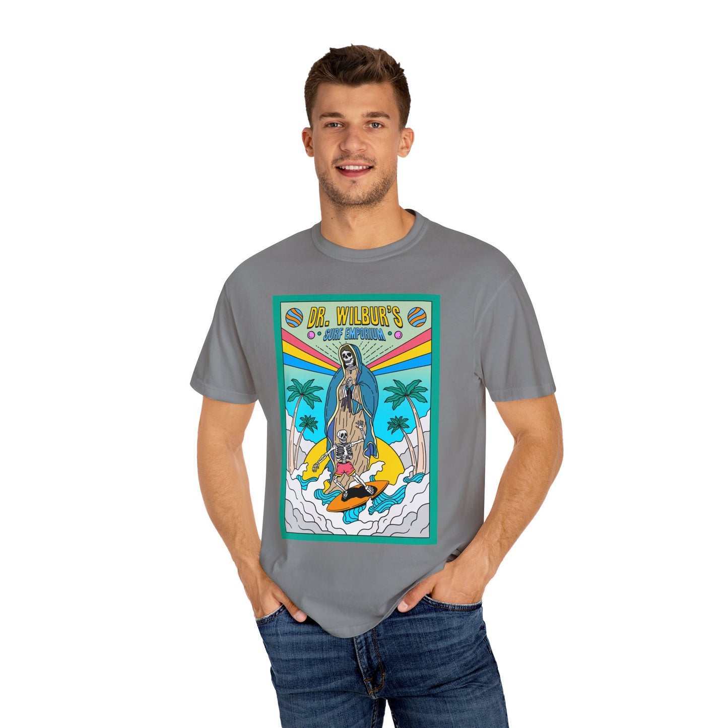 Day of the Dead Surf T-shirt - choose your color!