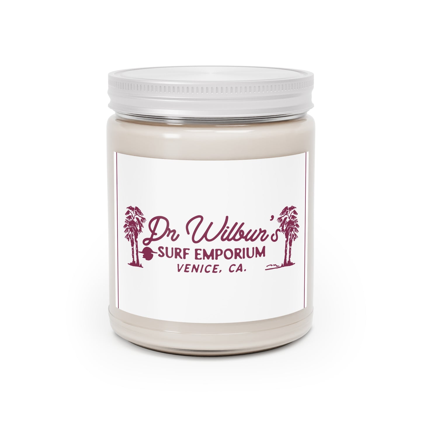 Palm Tree Logo Pink Grapefruit Candle