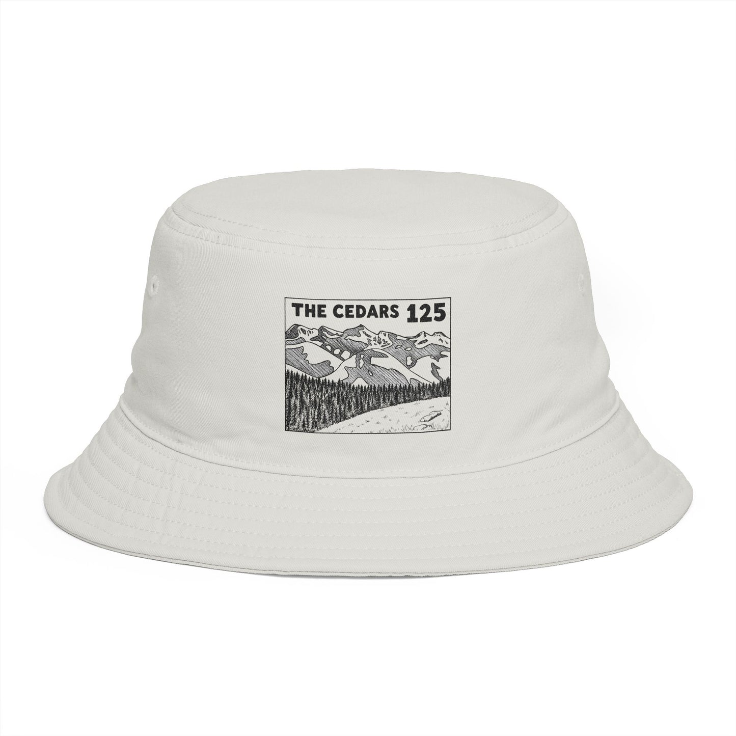 The Cedars 125 Bucket Hat — Vintage Mountain Outdoor Sun Hat