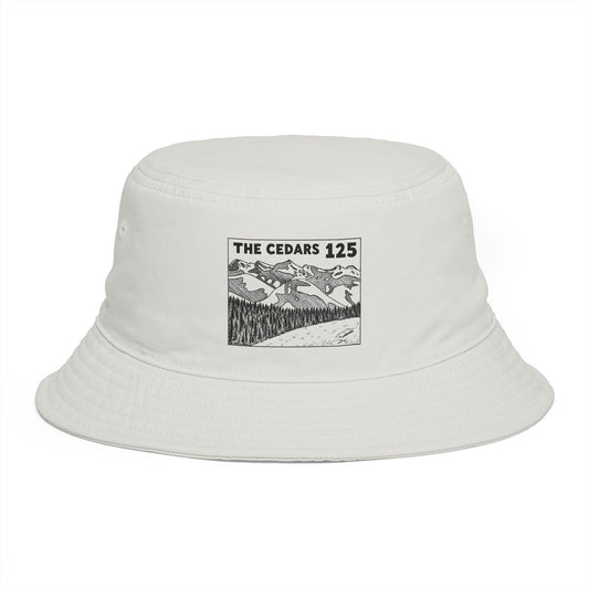 The Cedars 125 Bucket Hat — Vintage Mountain Outdoor Sun Hat