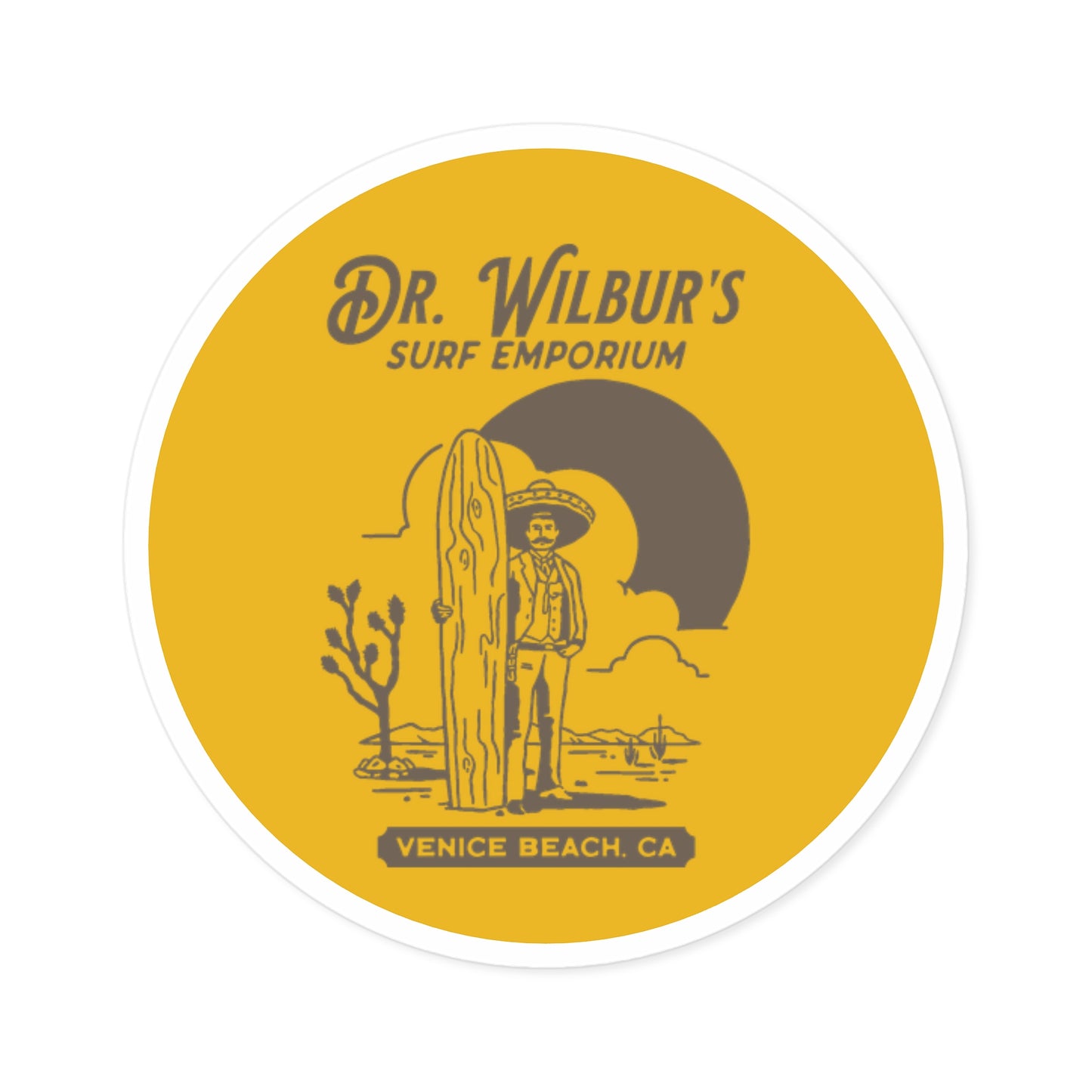 Dr Wilbur's Logo Stickers, Indoor\Outdoor