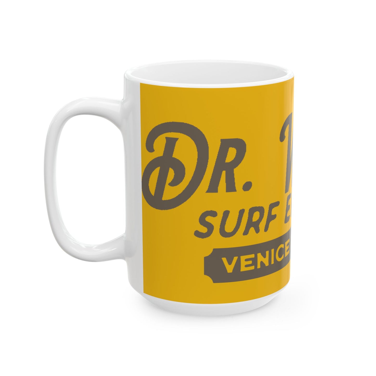 Large Dr. Wilbur's Logo Ceramic Mug