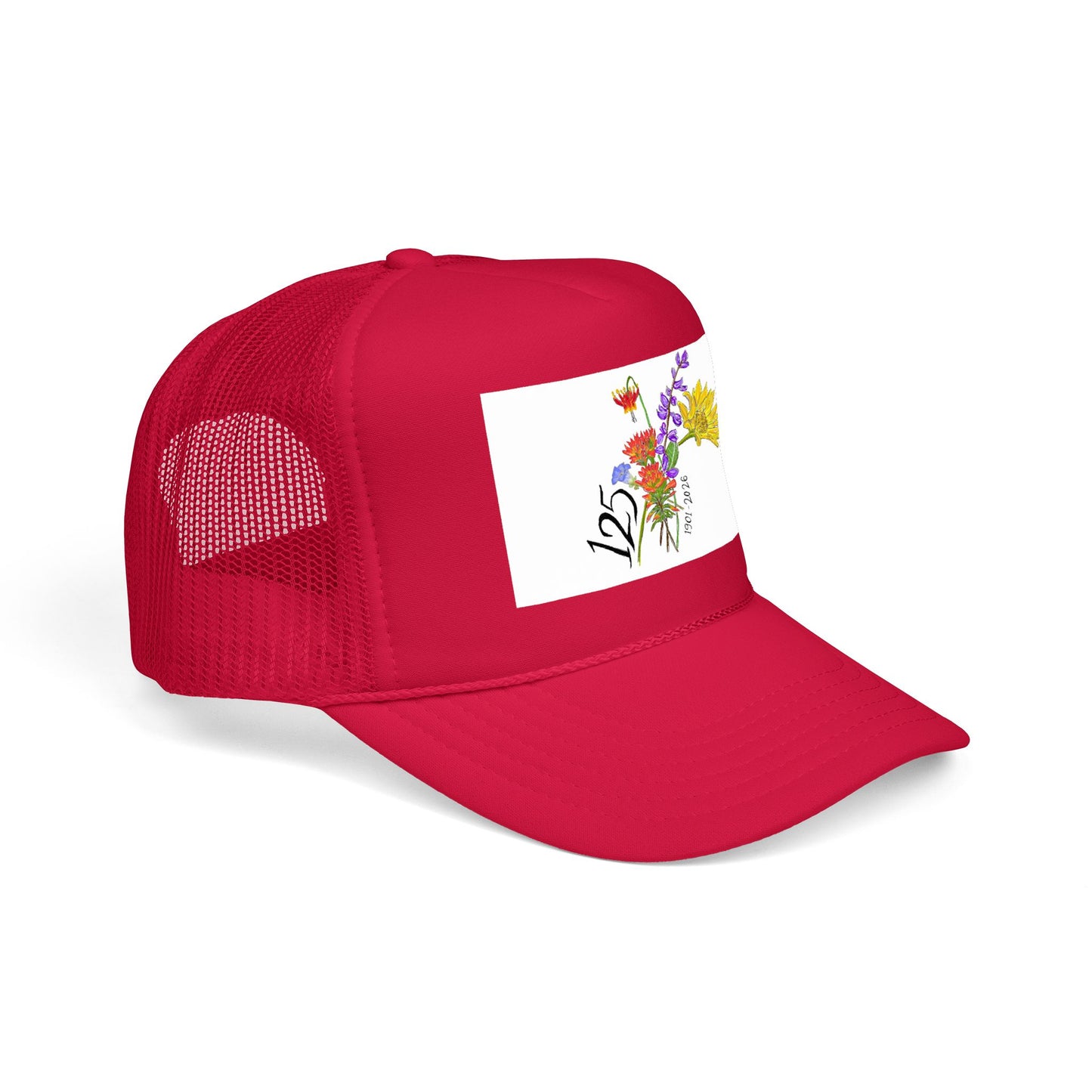 Floral 125th Anniversary Trucker Hat