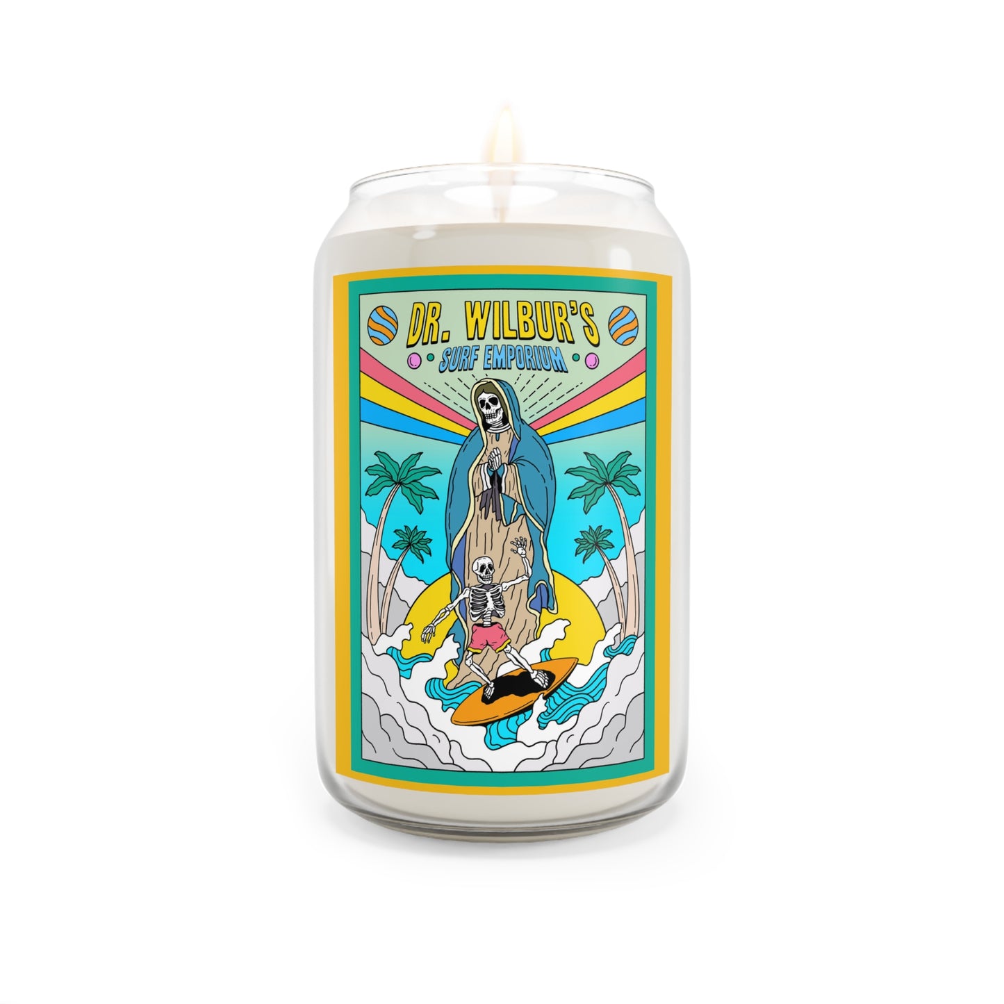 Day of the Surfing Dead Candle, 13.75oz