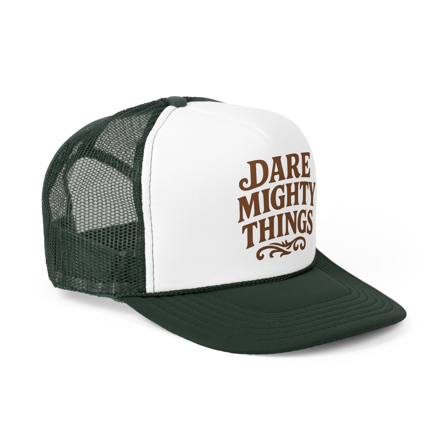 Dare Mighty Things Trucker Cap - Inspirational Hat for Outdoors, Gifts for Adventurers, Unique Statement Accessory, Perfect for [...]