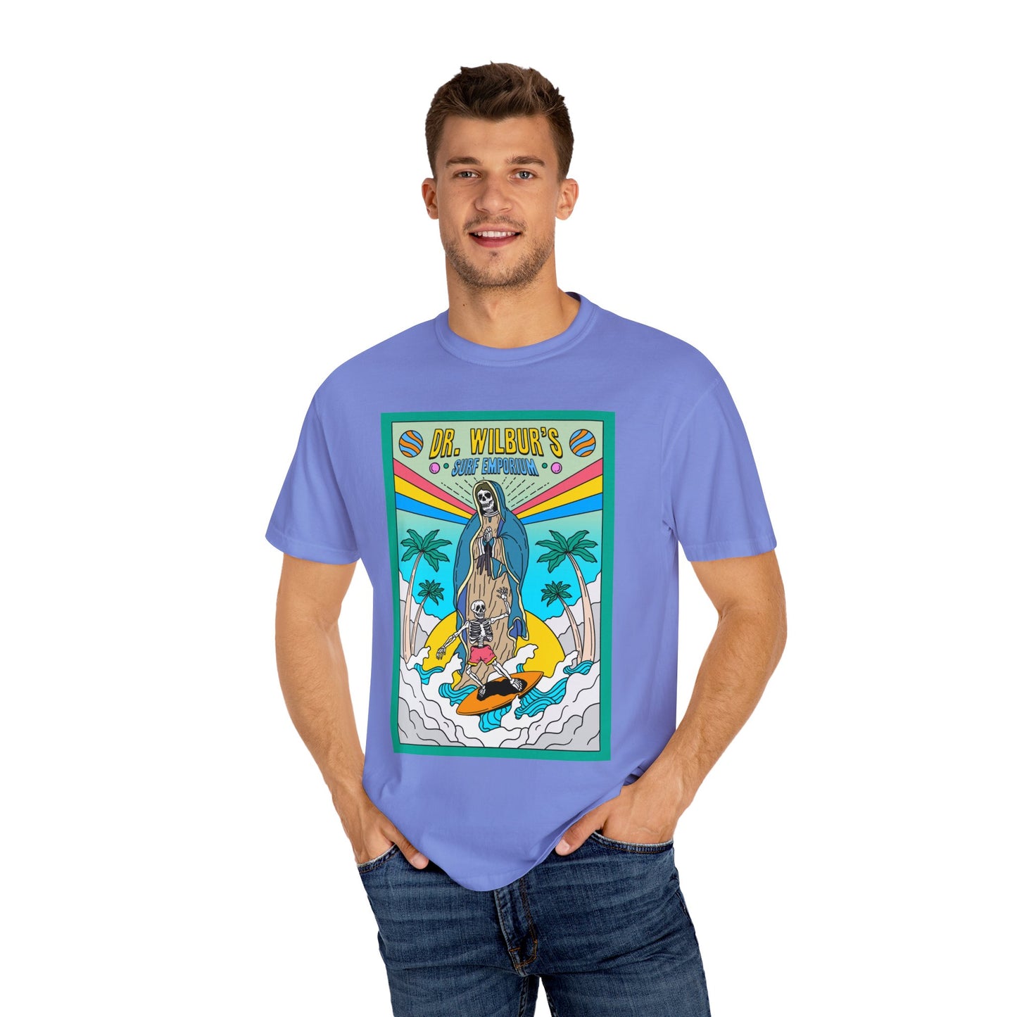 Day of the Dead Surf T-shirt - choose your color!