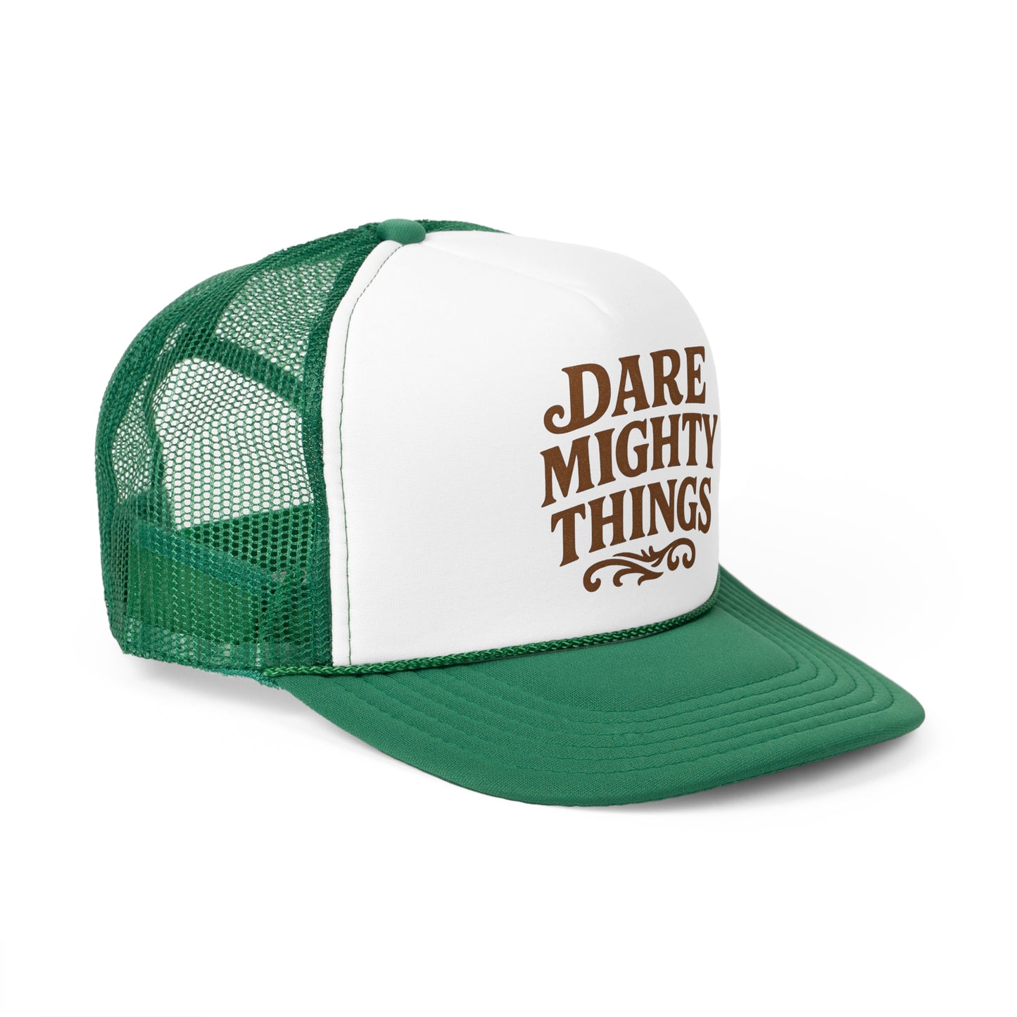 Dare Mighty Things Trucker Cap - Inspirational Hat for Outdoors, Gifts for Adventurers, Unique Statement Accessory, Perfect for [...]