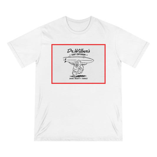 Dancing Orangutan T-Shirt — Graphic Tee RED BORDER
