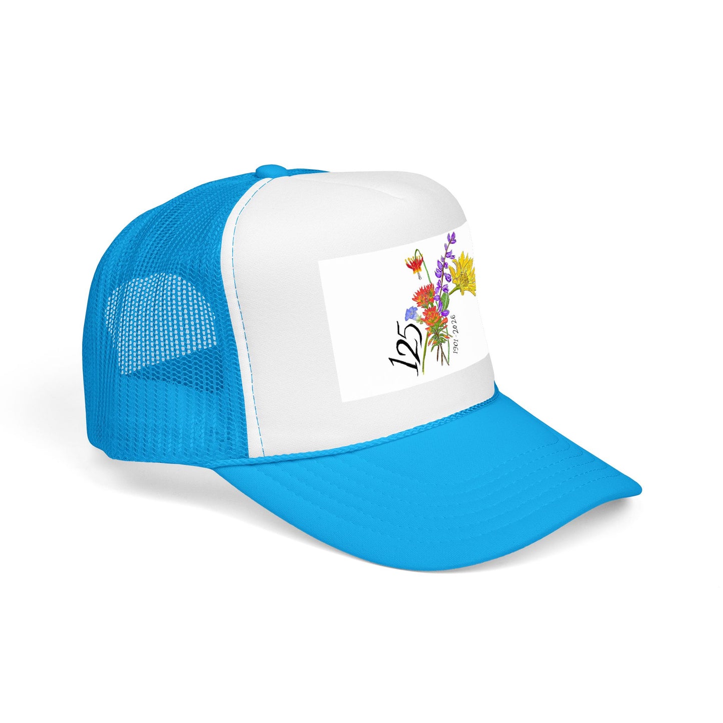 Floral 125th Anniversary Trucker Hat
