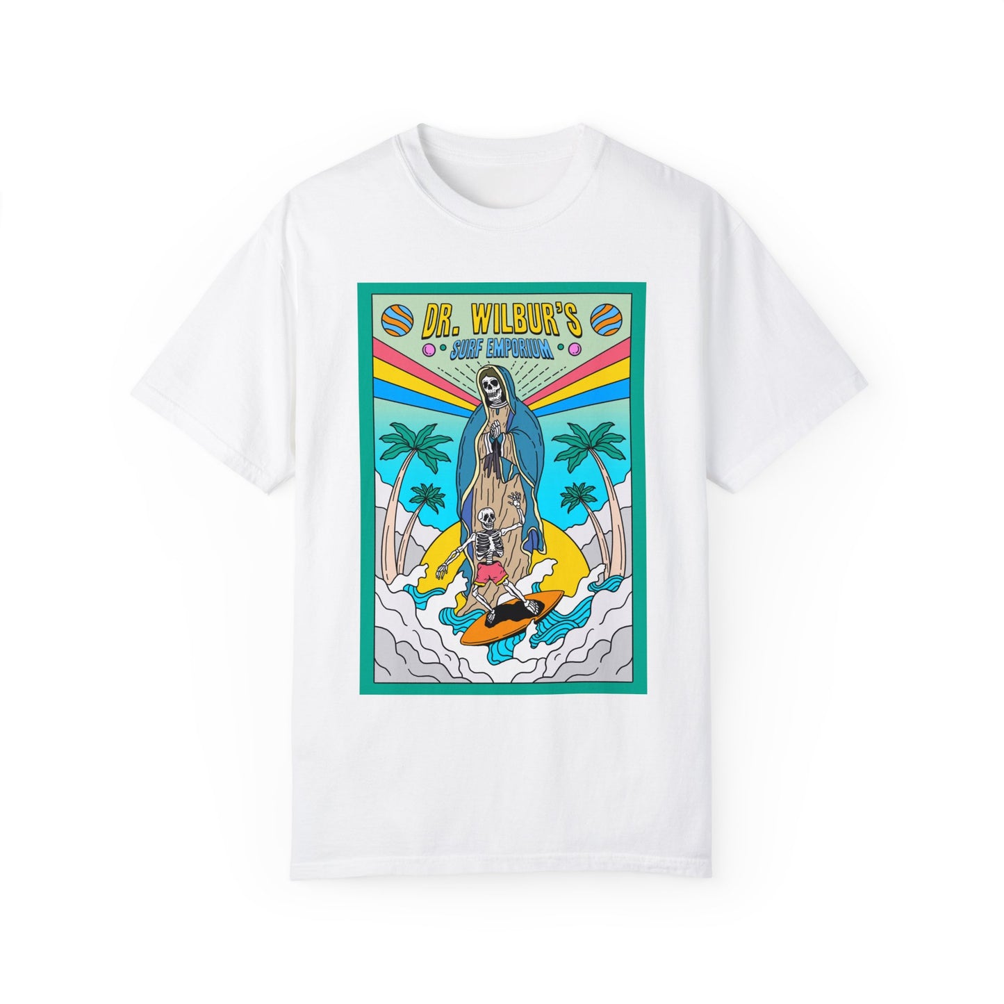 Day of the Dead Surf T-shirt - choose your color!