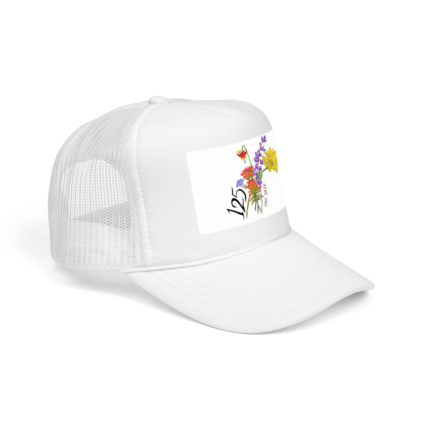 Floral 125th Anniversary Trucker Hat