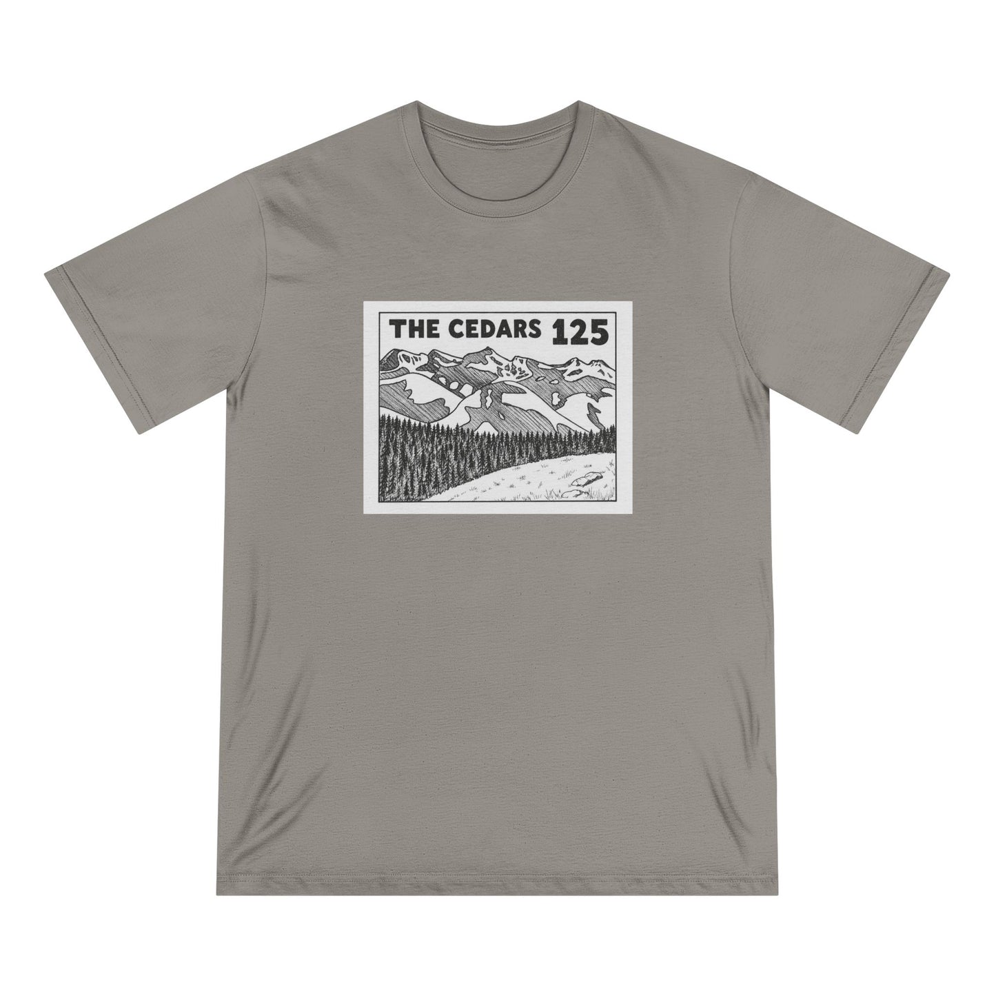 The Cedars 125 Mountain T-Shirt — Outdoor Nature Graphic Tee