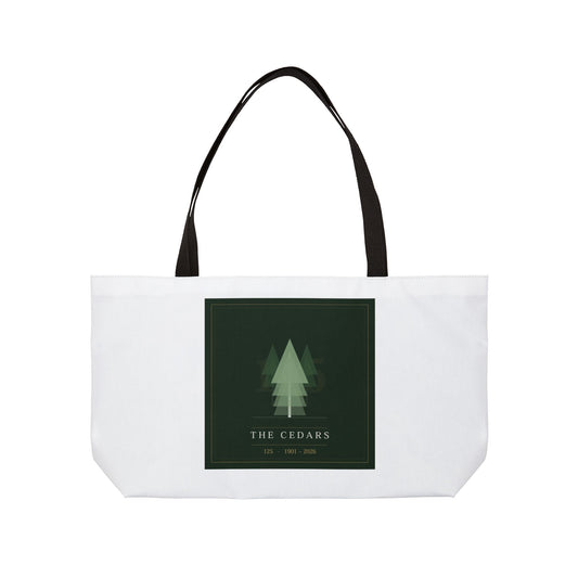 Weekender Tote Bag — 'The Cedars' Forest Graphic Canvas Tote