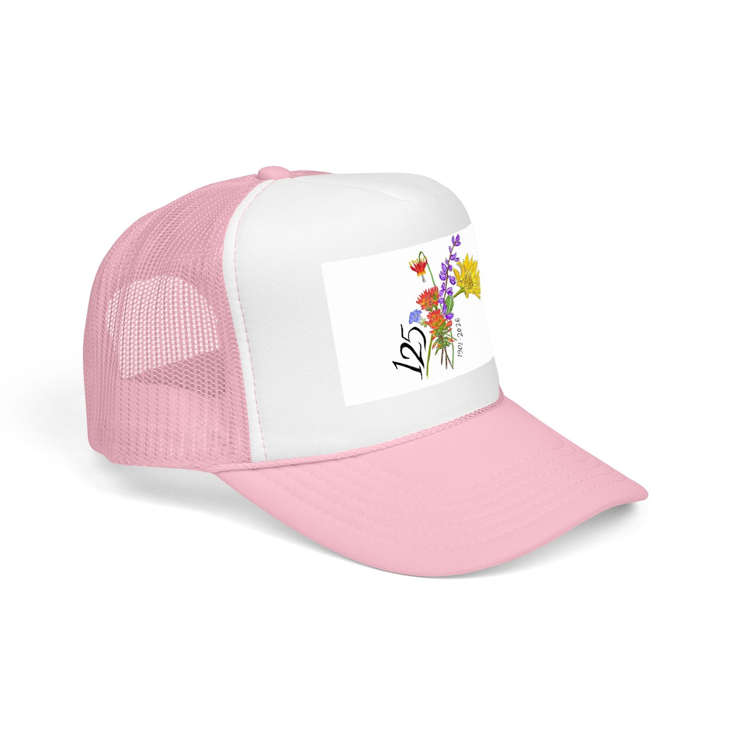 Floral 125th Anniversary Trucker Hat