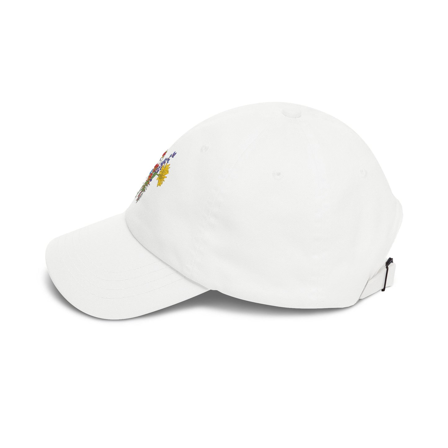 Dad Cap — 125th Anniversary Wildflower Bouquet Embroidered Hat