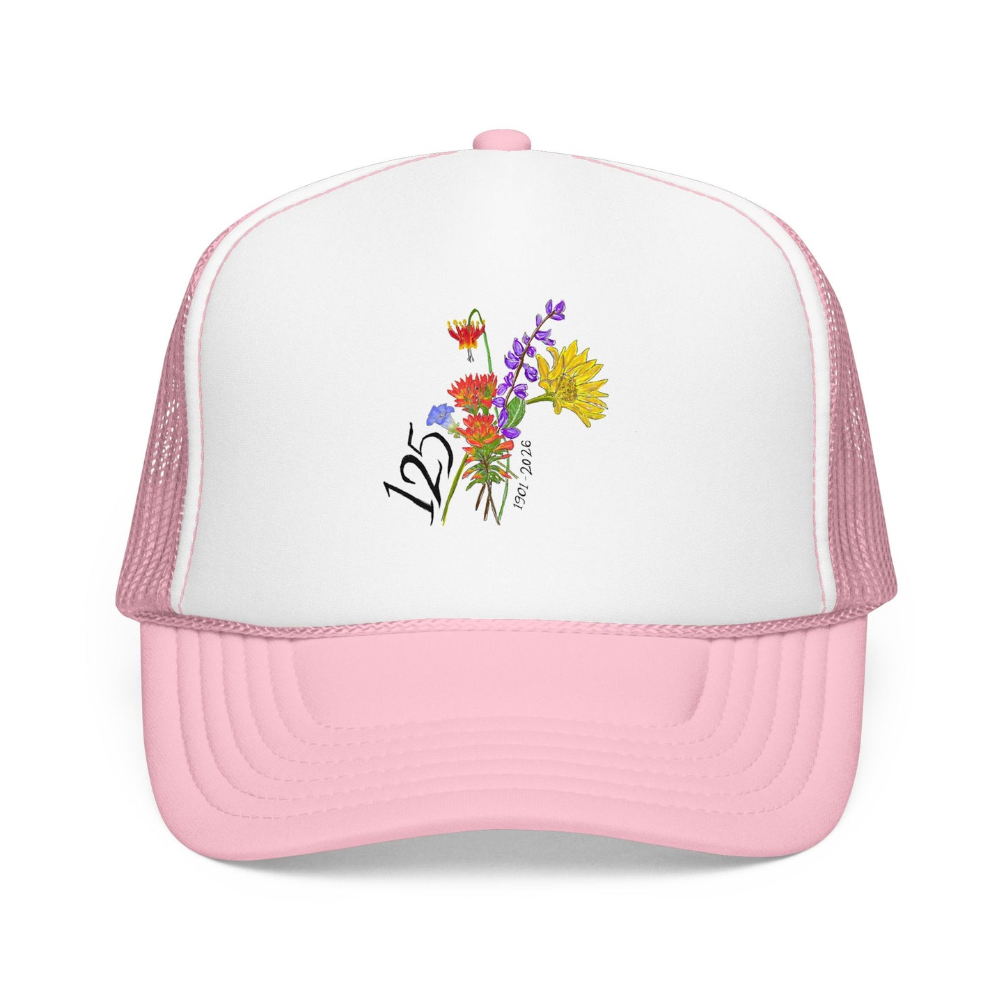 Floral 125th Anniversary Trucker Hat